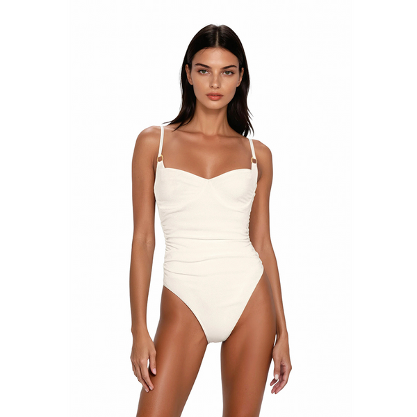 Dove Bustier Swimsuit
