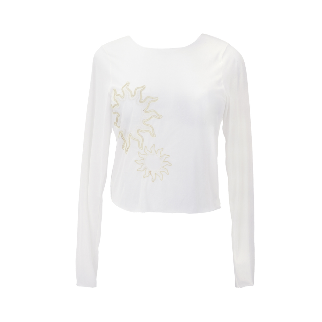 CARLOTA MESH SWEATER